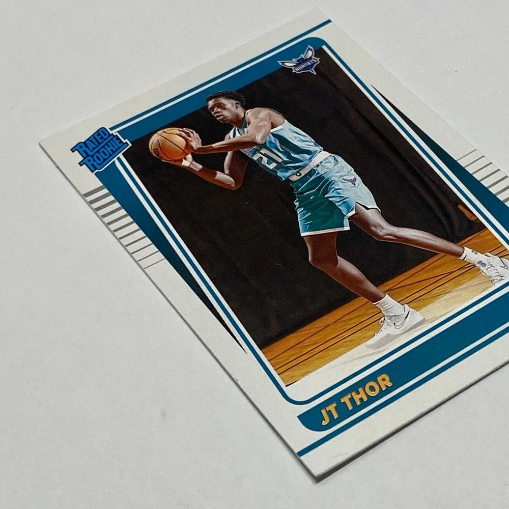 2021-22 2021-22 Panini Donrruss Rated Rookie JT Thor (RC) Charlotte Hornets #222